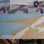 This is when I officially began disliking my color choices. That orange sand had to go.