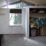 Pre-paint, but post-Photoshop corrections to adjust the lighting, straighten the angle, and mask out the wall.