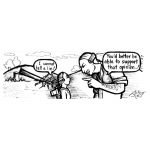 "Correcting one writer's view of history"