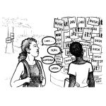 Cartoon about nonsense flyer campaigns