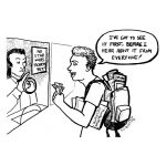 Cartoon about Star Wars advance tickets