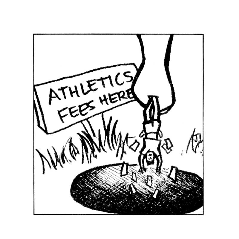 "Students debate athletic funding at Cal Poly" (Con)