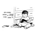 Cartoon about easy-to-access guns